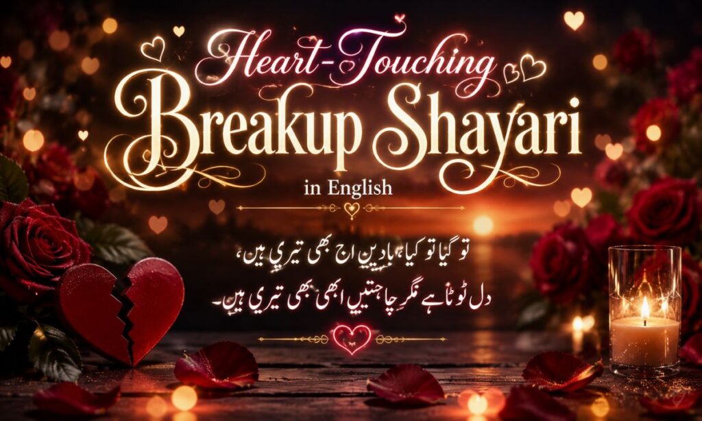 Heart-Touching Breakup Shayari in English