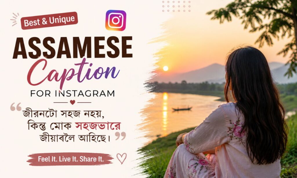 Assamese caption for Instagram