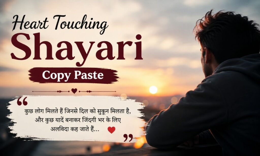 Heart Touching Shayari Copy Paste