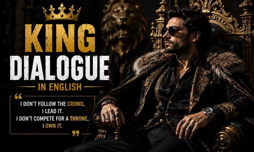 King Dialogue in English