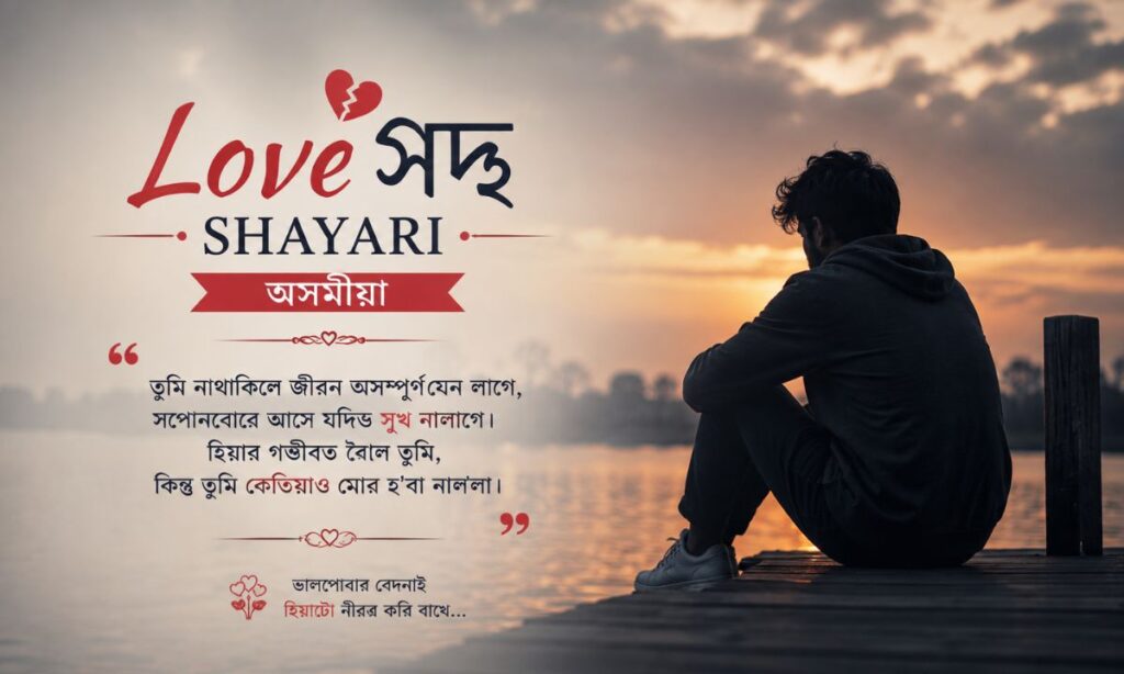 Love sad shayari Assamese