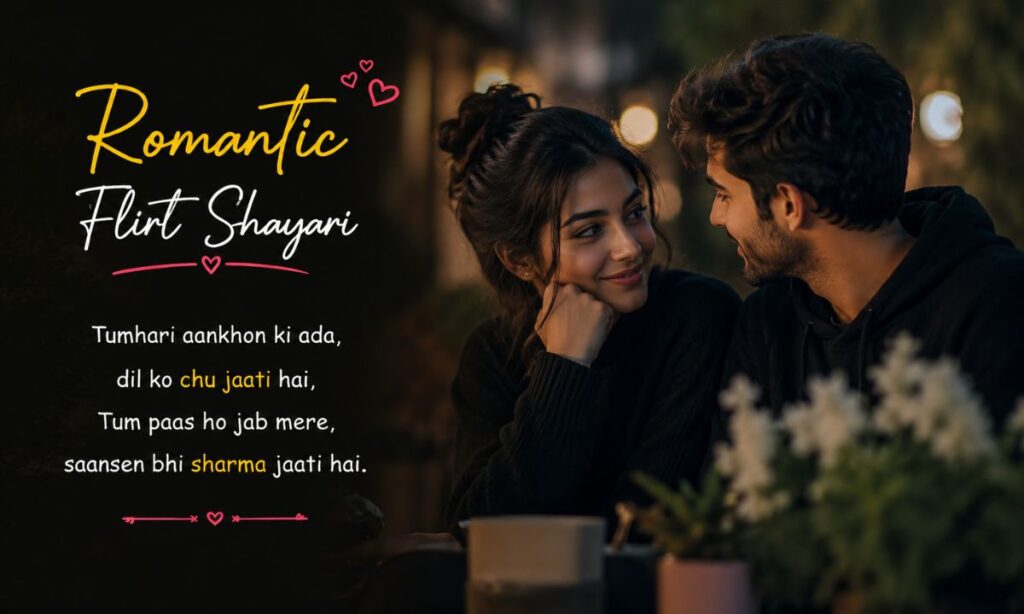 Romantic Flirt Shayari