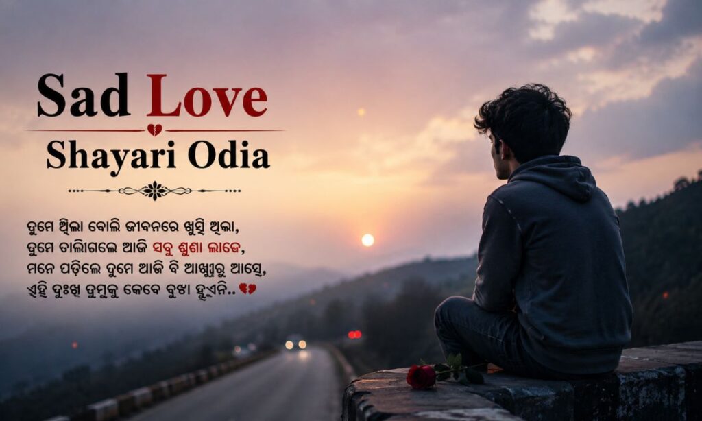 Sad Love Shayari Odia
