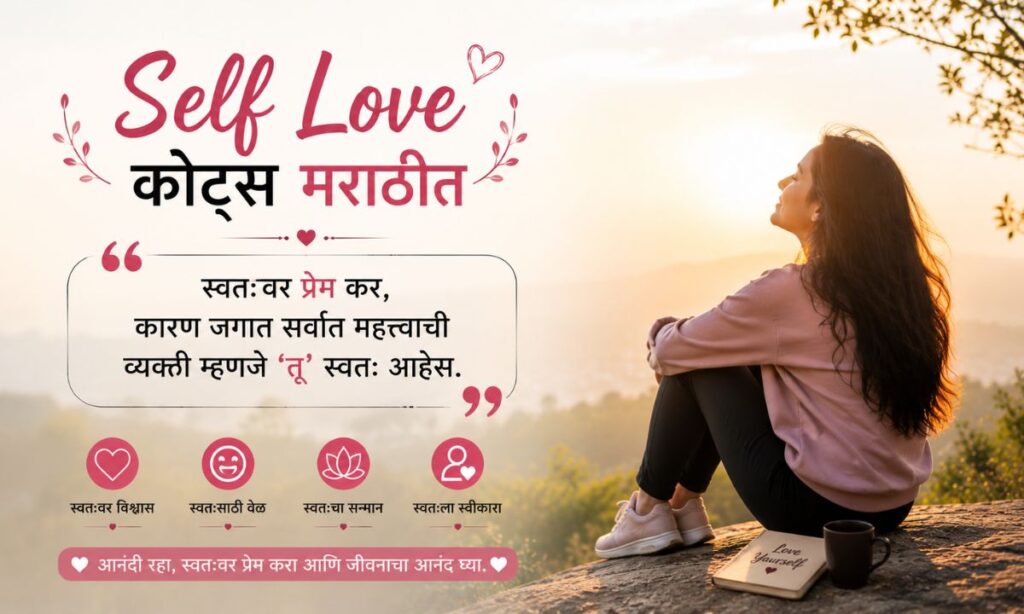 Self Love Quotes in Marathi