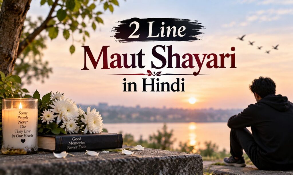 2 Line Maut Shayari in Hindi