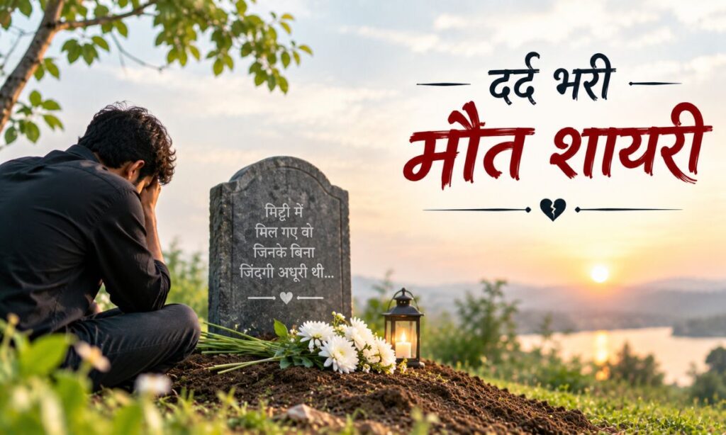 Dard Bhari Maut Shayari
