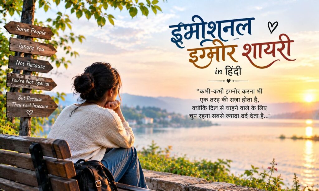 Emotional Ignore Shayari In Hindi