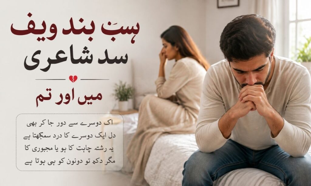 Husband Wife Sad Shayari in Urdu
