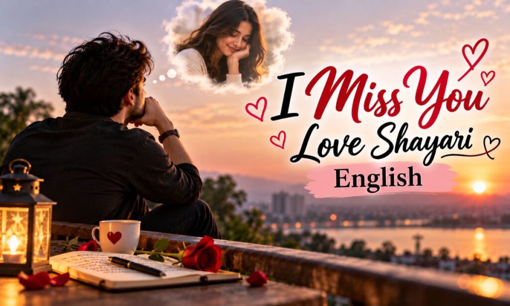 I Miss You Love Shayari English