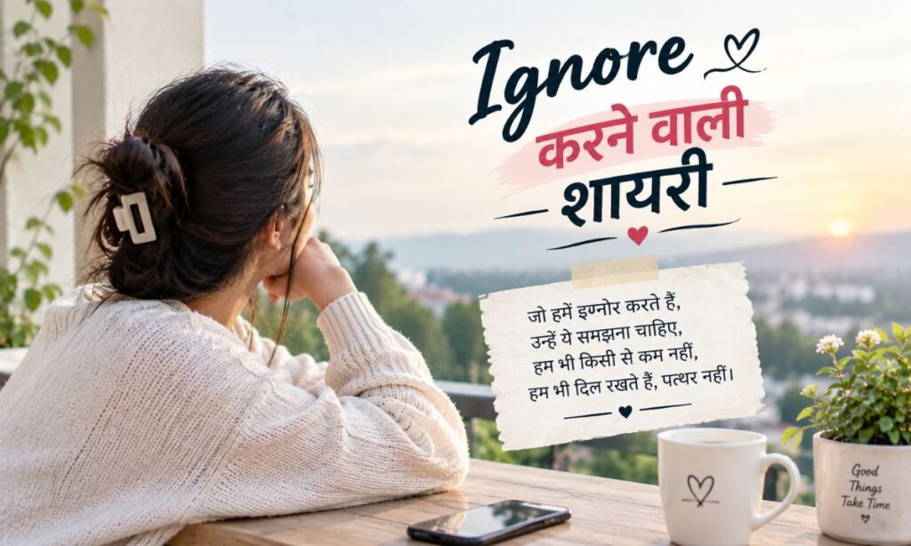 Ignore Karne Wali shayari