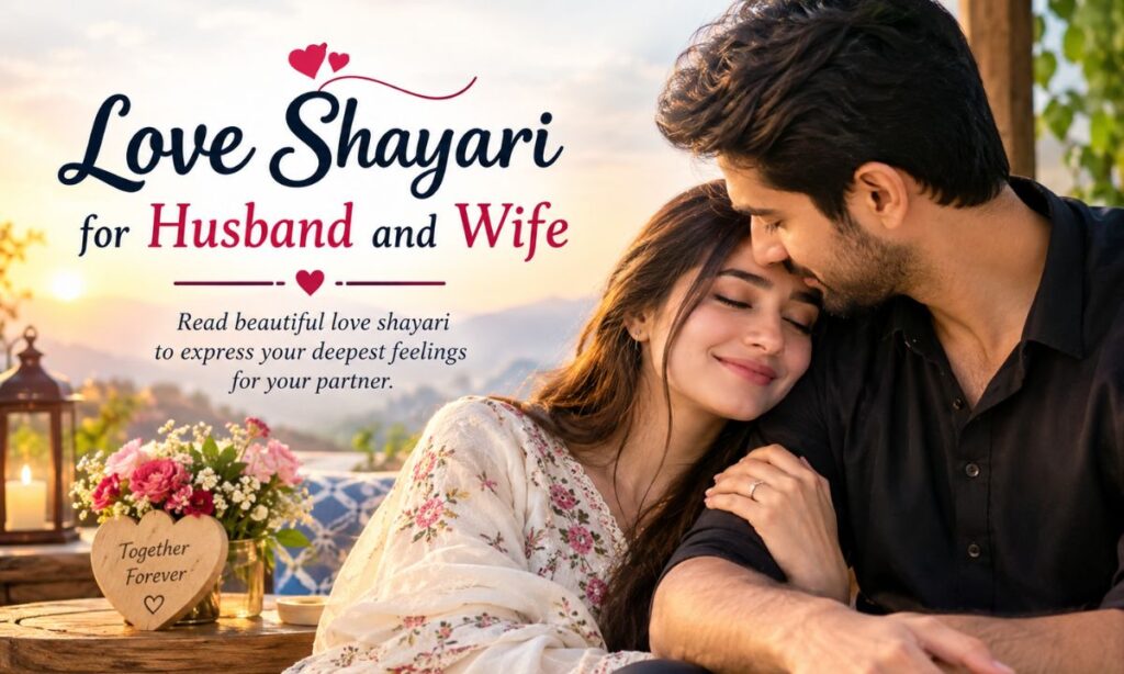 Love Shayari for Husband and Wife