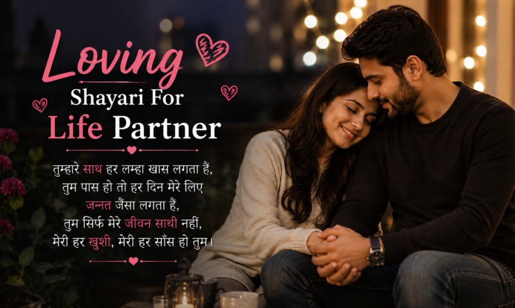 Loving Shayari For Life Partner