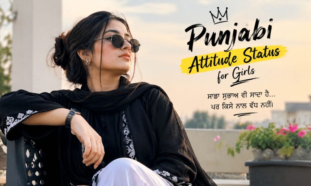 Punjabi Attitude Status for Girls (1)
