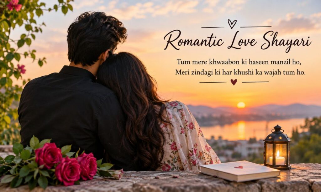 Romantic Love Shayari (Beautiful Romantic Lines)