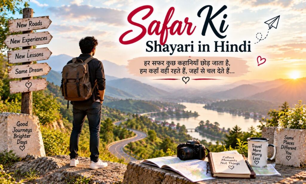 Safar Ki Shayari in Hindi