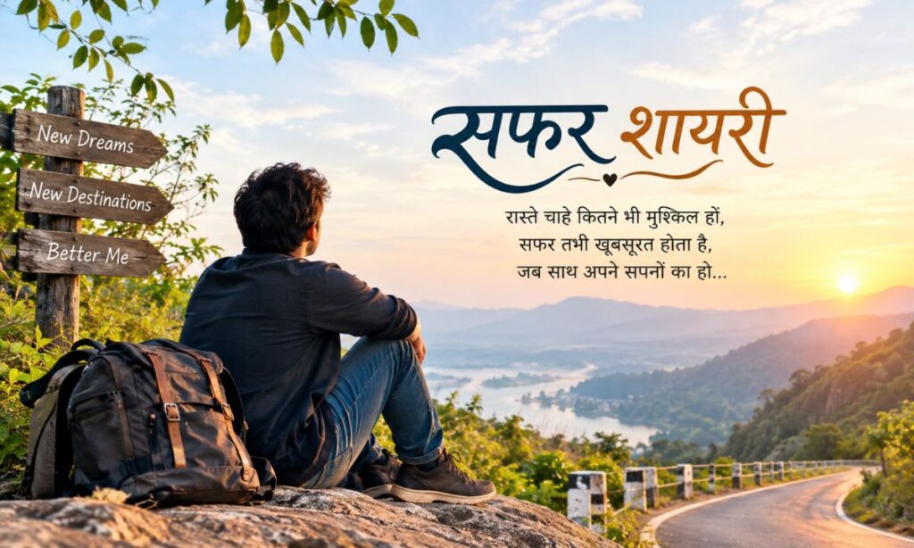 Safar Shayari in Hindi