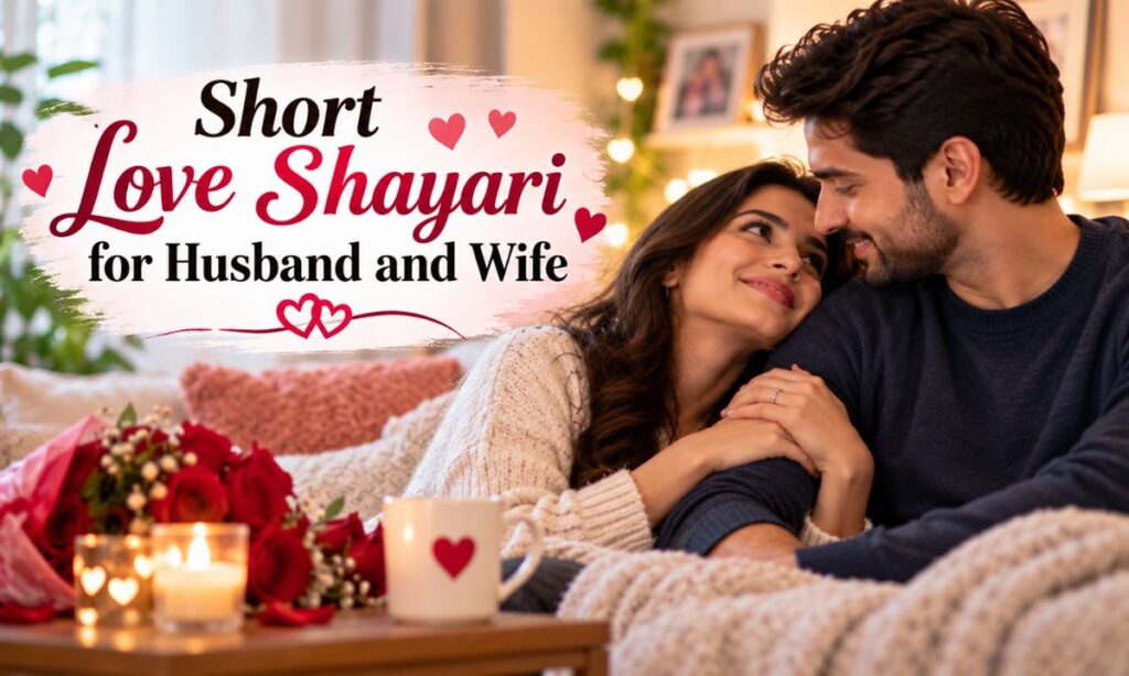 Short love shayari for husband and wife