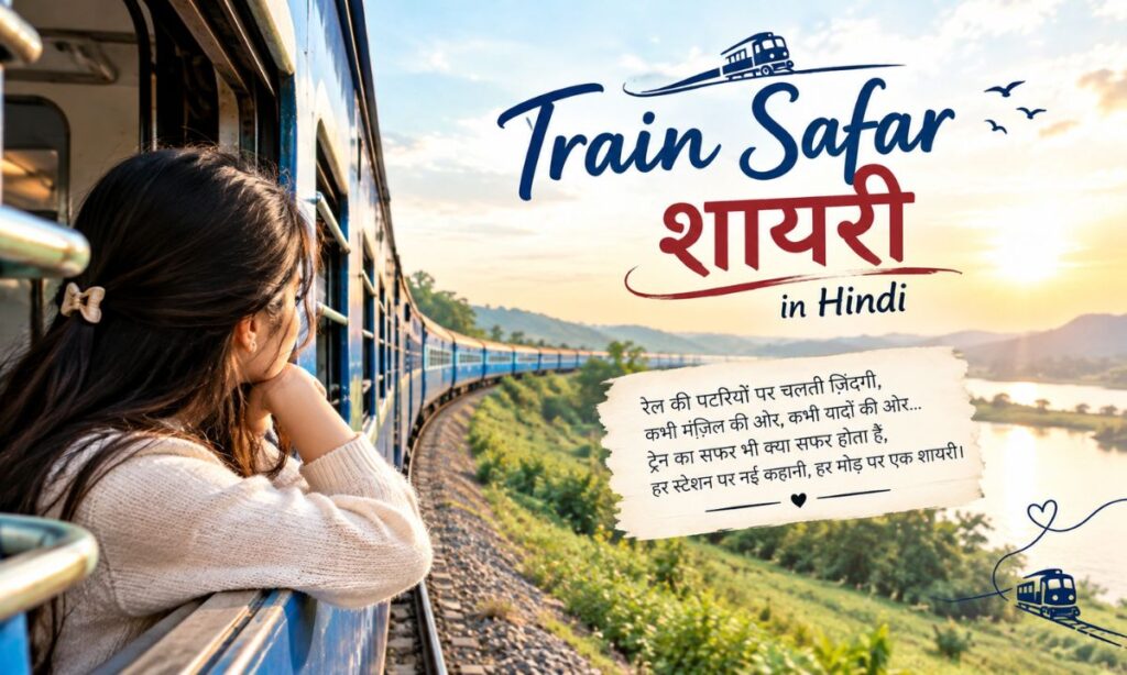 Train Safar Shayari in Hindi