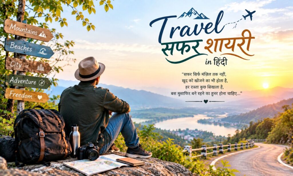 Travel Safar Shayari in Hindi