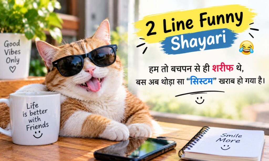 2 Line Funny Shayari