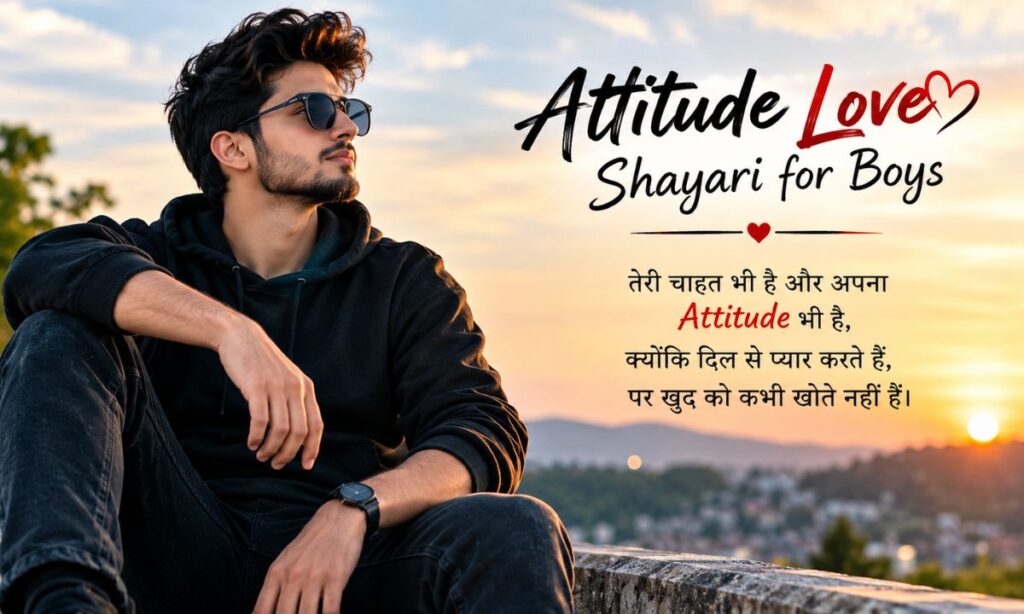 Attitude Love Shayari for Boys