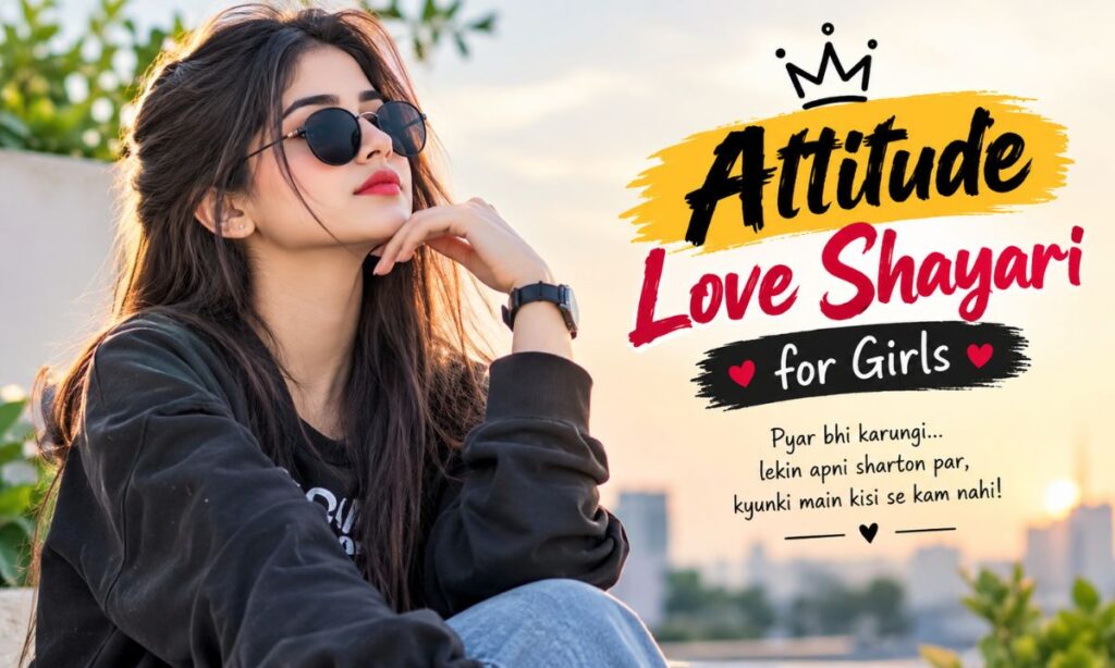 Attitude Love Shayari for Girls