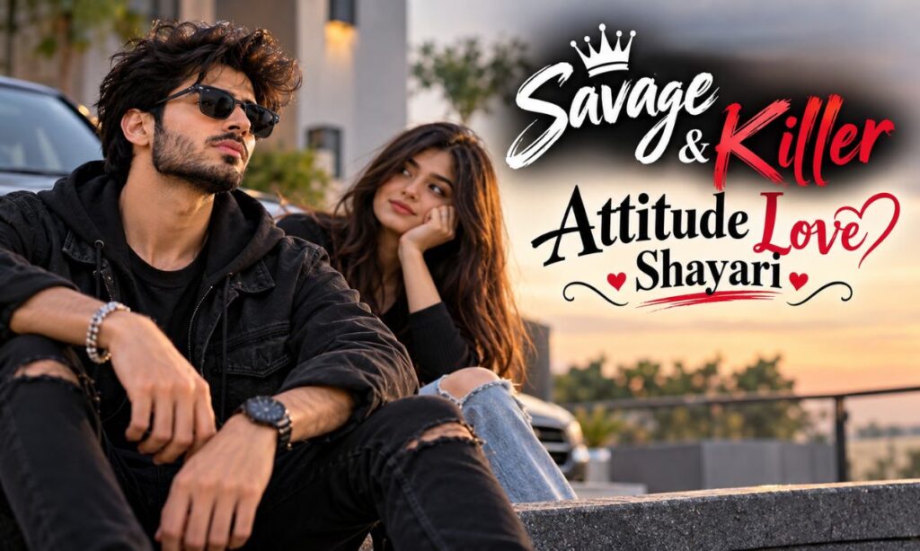 Savage & Killer Attitude Love Shayari