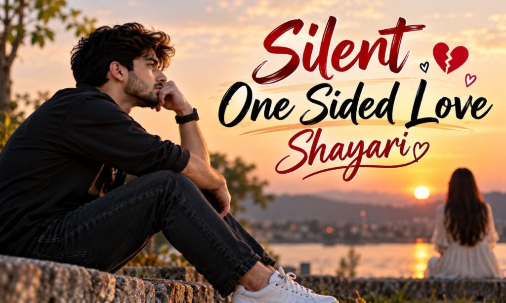 Silent One Sided Love Shayari