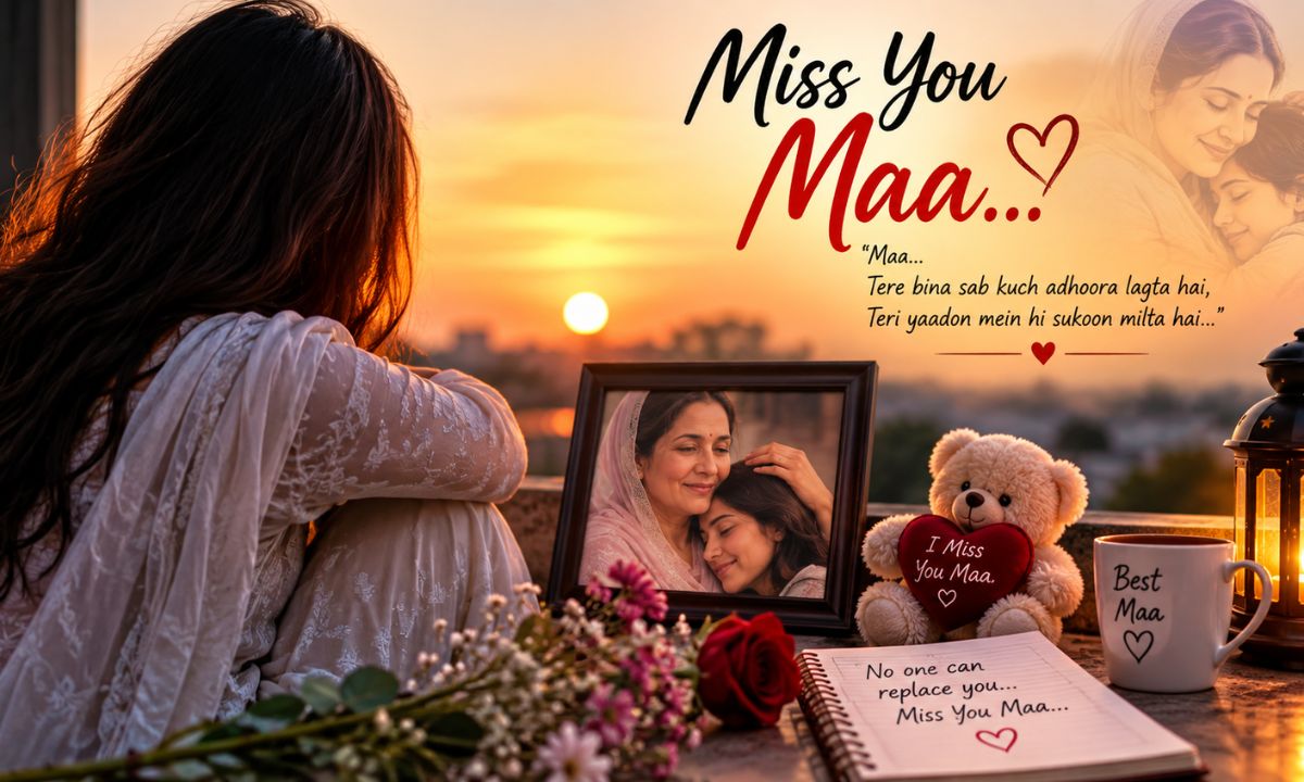 170+ Evergreen Miss You Maa Shayari – Heart-Touching Poetry for Mother